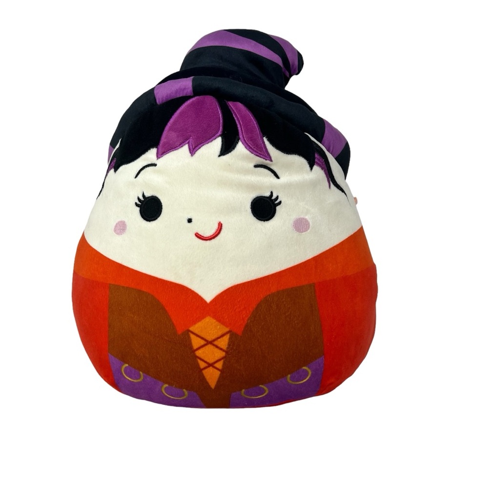 Squishmallows 12” Disney Hocus Pocus Sanders Sisters Mary Halloween Plush